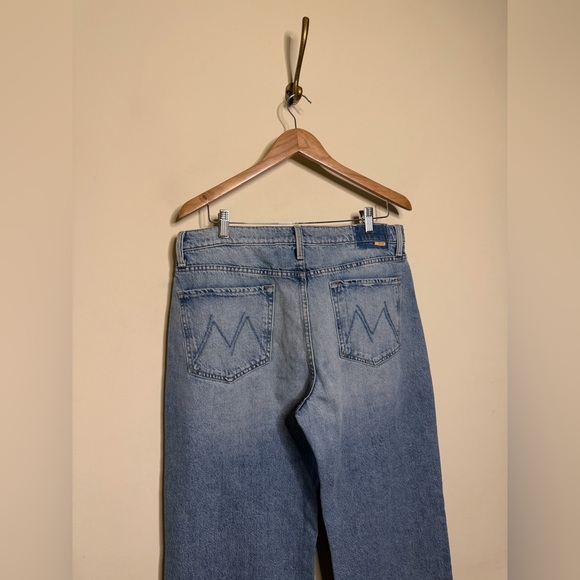 MOTHER The Dodger Skimp Cuff Jean's In Leap Of Faith - Picture 9 of 11